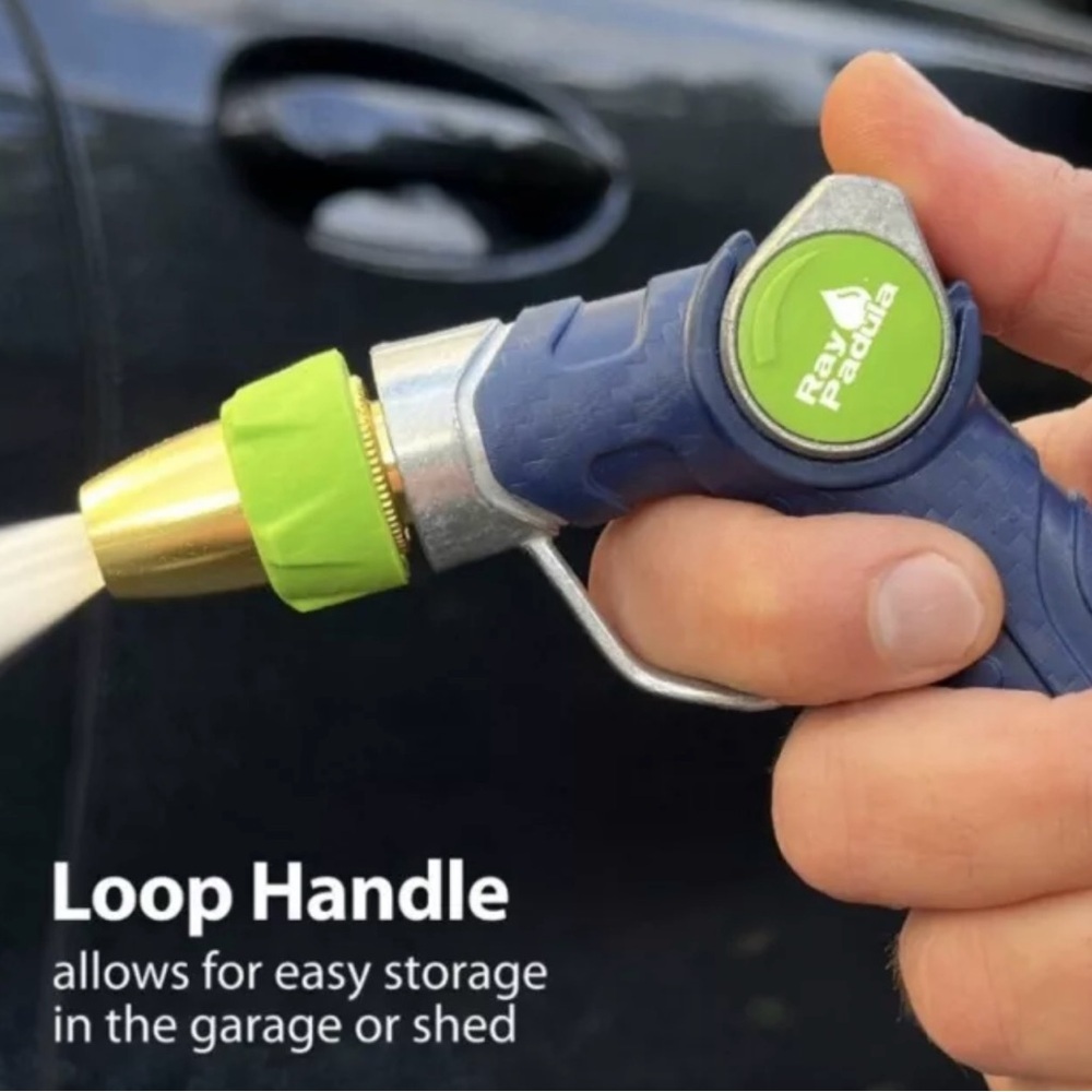 Ray Padula Metal Thumb Control Nozzle Adjustable Spay Leakproof And Weatherproof - Picture 8 of 12